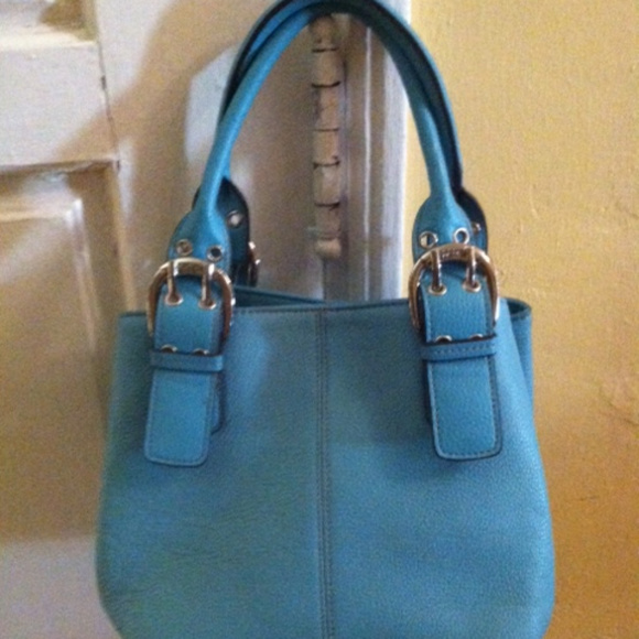 Tignanello Handbags - TIGNANELLO Perfect 10 Tote-Robin's Egg Blue